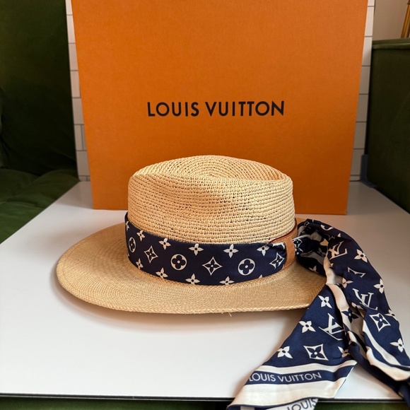 Louis Vuitton Fedora LV Summer Silk Hat - Size M - Picture 2 of 11